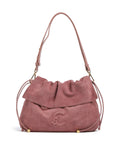 Coccinelle Lidia Suede Hobo bag winter rose