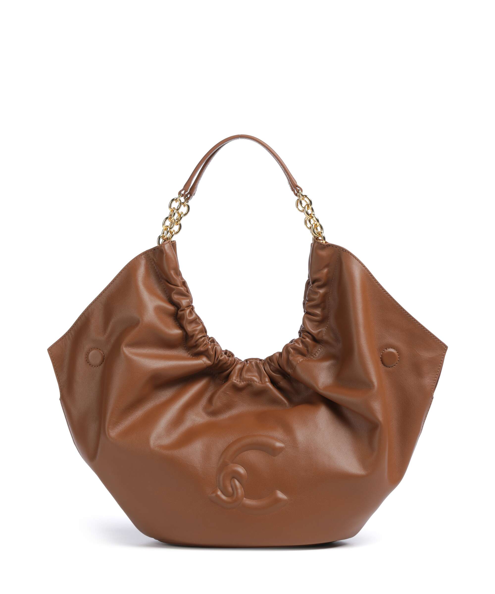 Coccinelle Smash Hobo bag cognac