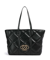 Love Moschino Embossed Q Bolsa shopping black