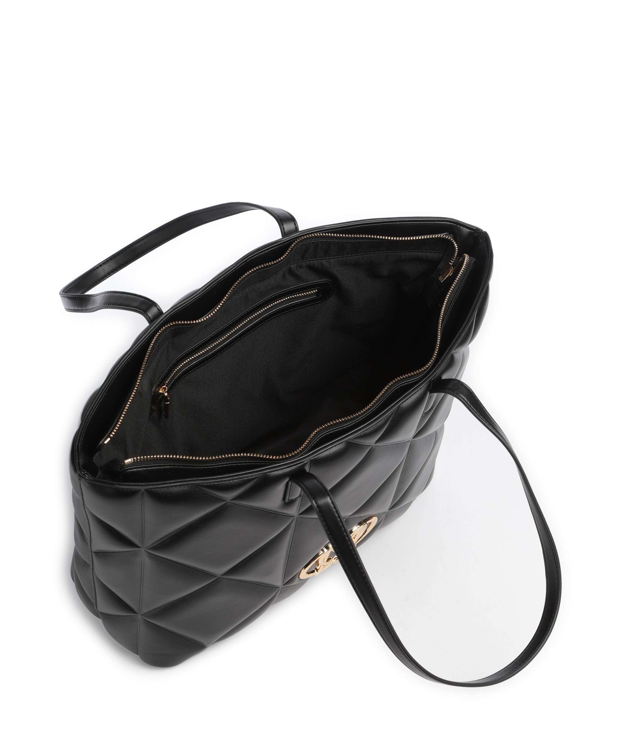 Love Moschino Embossed Q Tote bag black