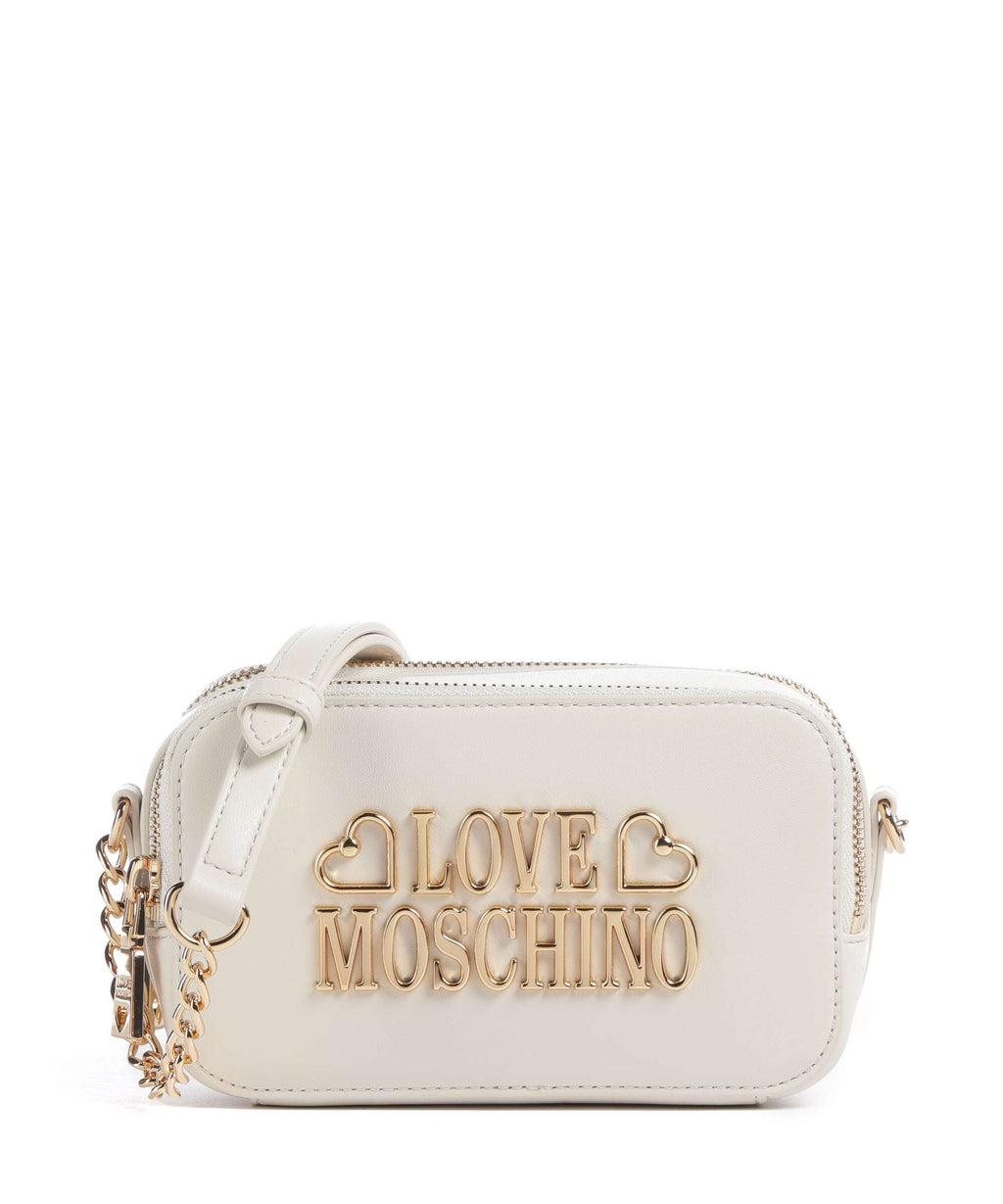 Love Moschino Lovely Love Crossbody bag ivory