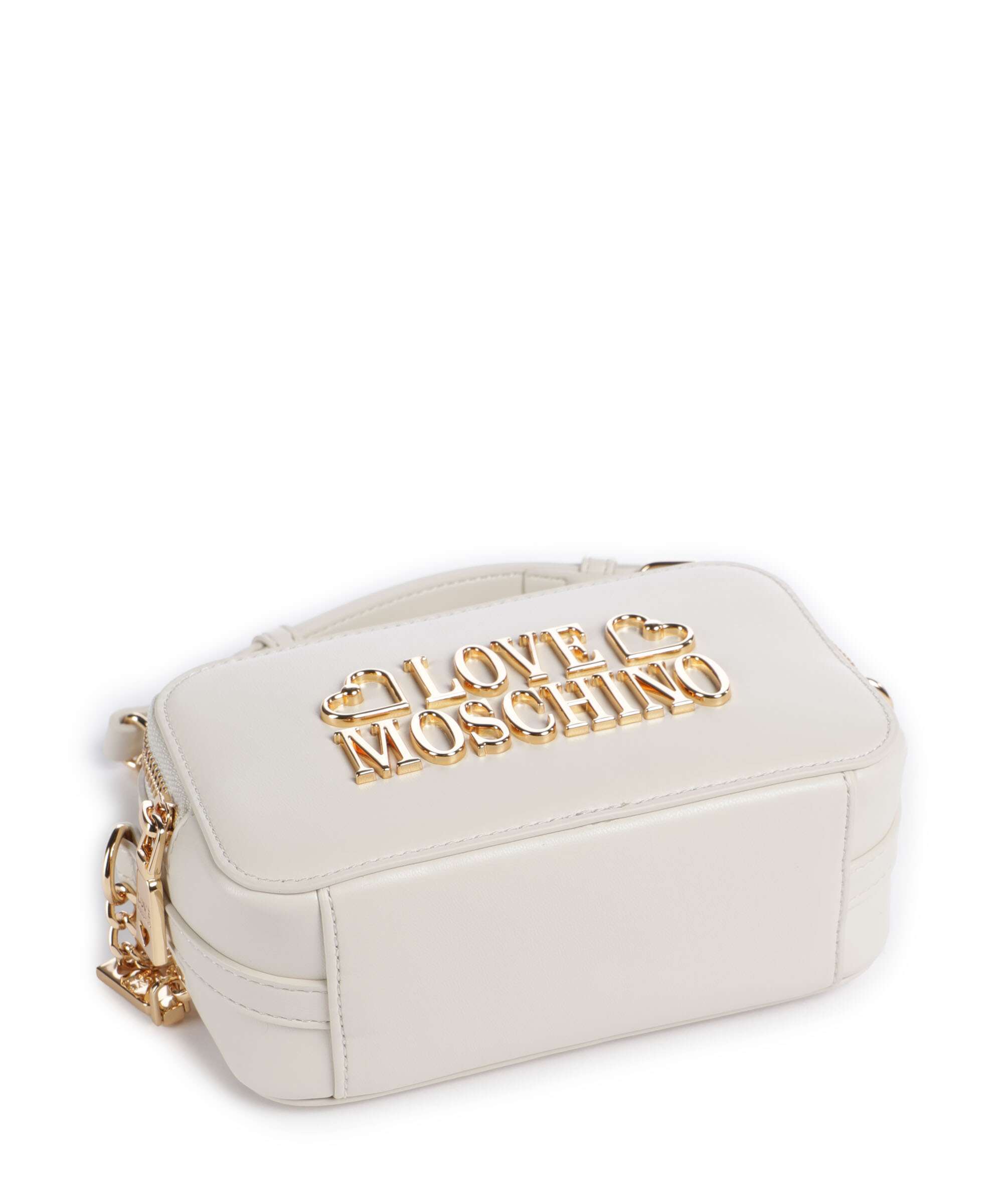 Love Moschino Lovely Love Crossbody bag ivory