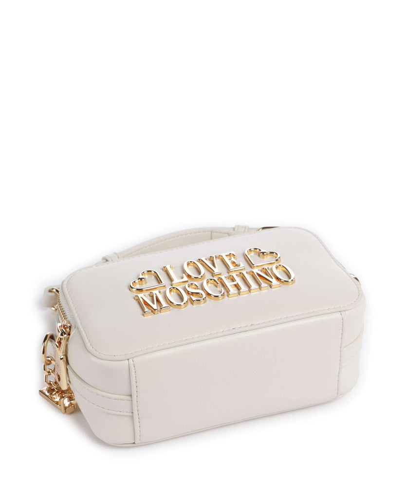 Love Moschino Lovely Love Crossbody bag ivory
