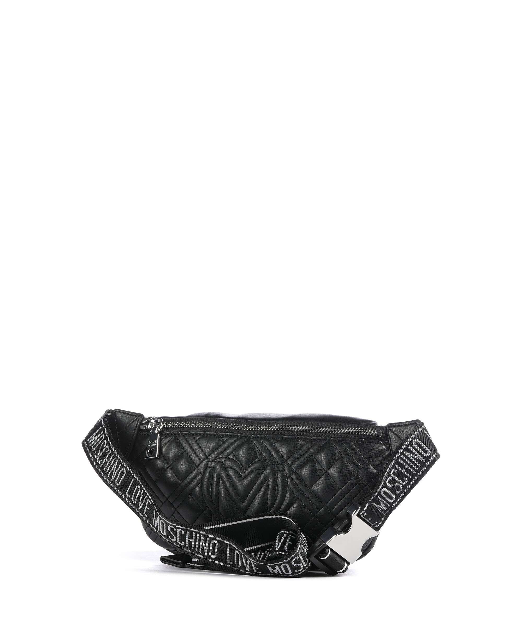 Love Moschino Quilted Fanny pack black