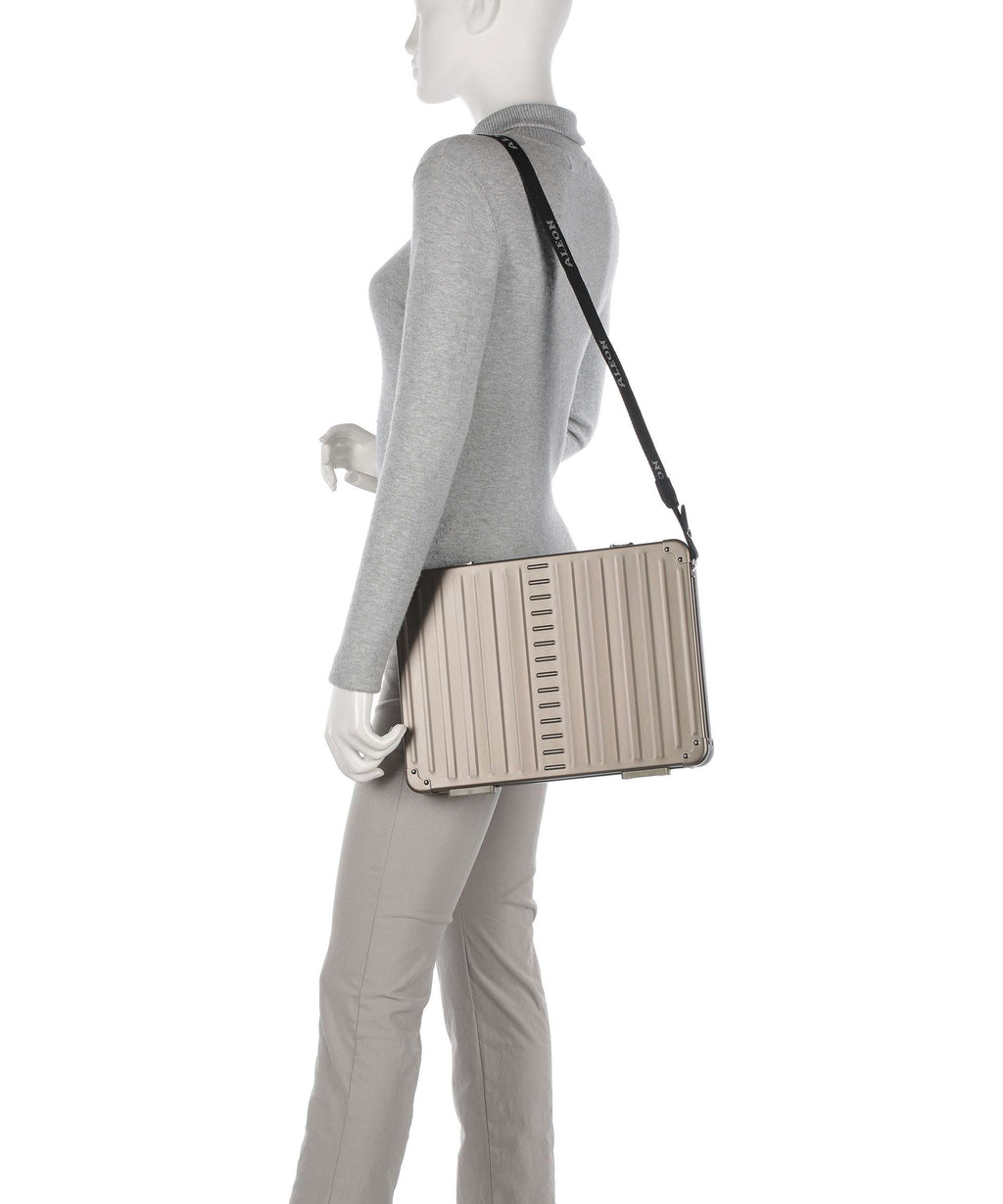 Aleon Classic Laptop bag platinum