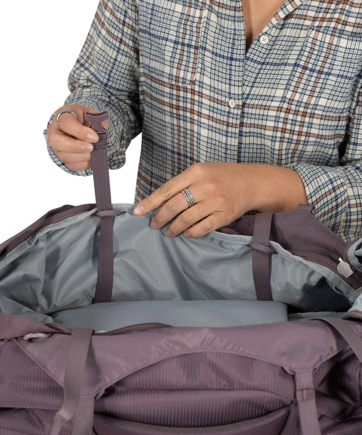 Osprey Fairview 40 Travel backpack graphite purple