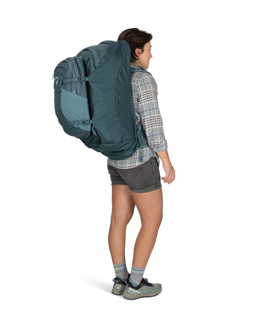 Osprey Fairview 70 Travel backpack cascade blue/torrent blue