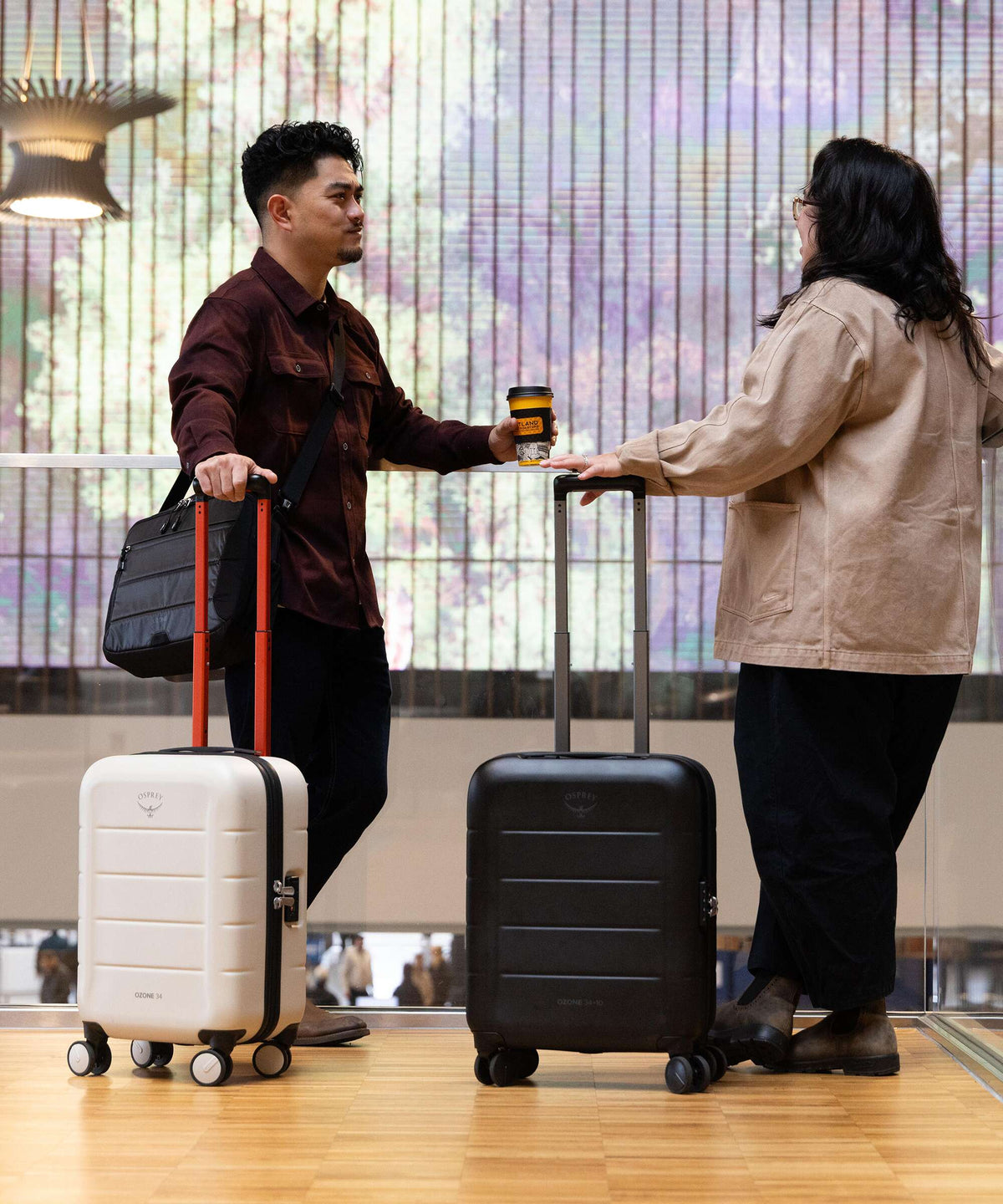 Osprey Ozone Exp Spinner (4 wheels) moody burgundy