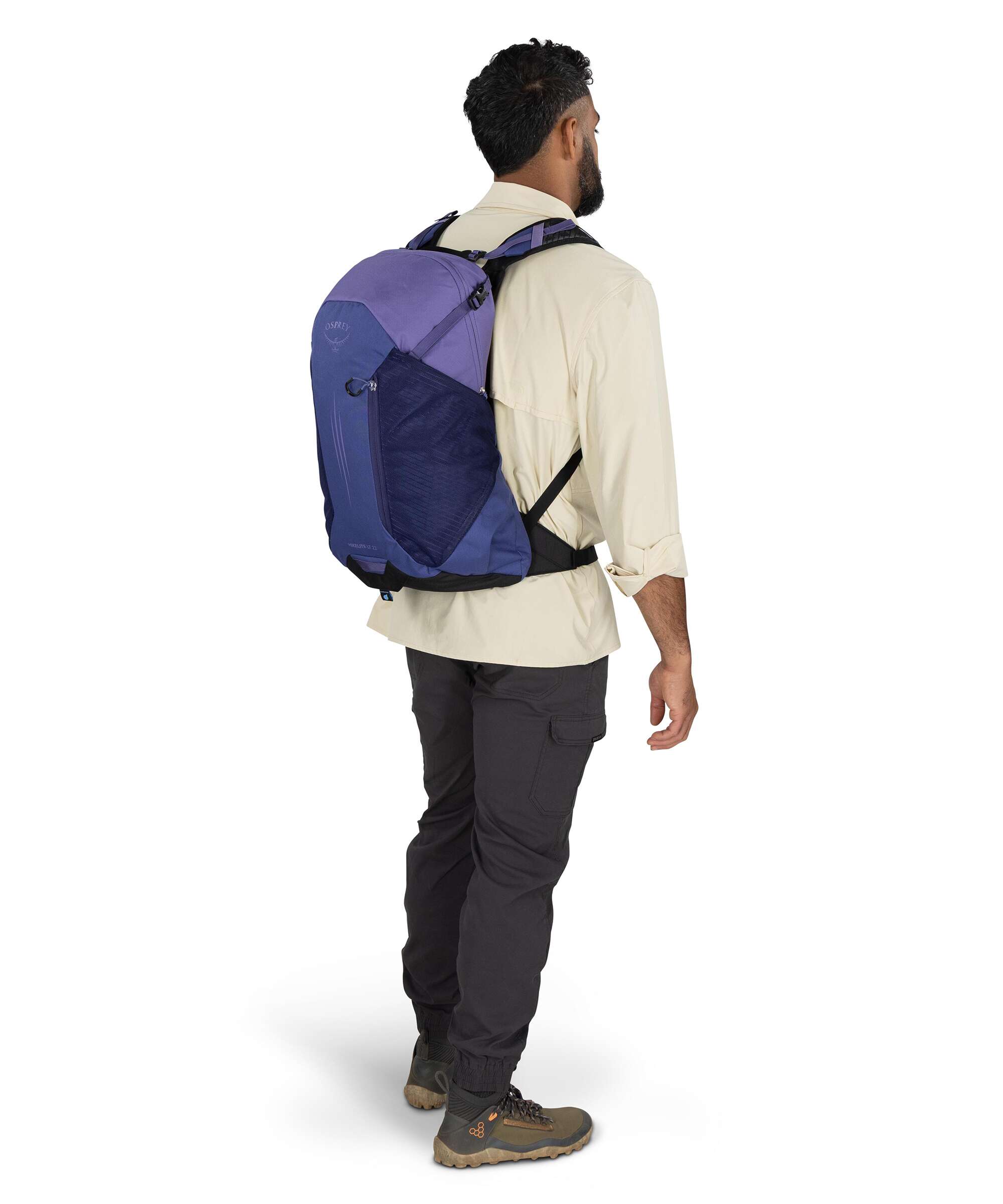 Osprey Hikelite 22 Hiking backpack botswana purple