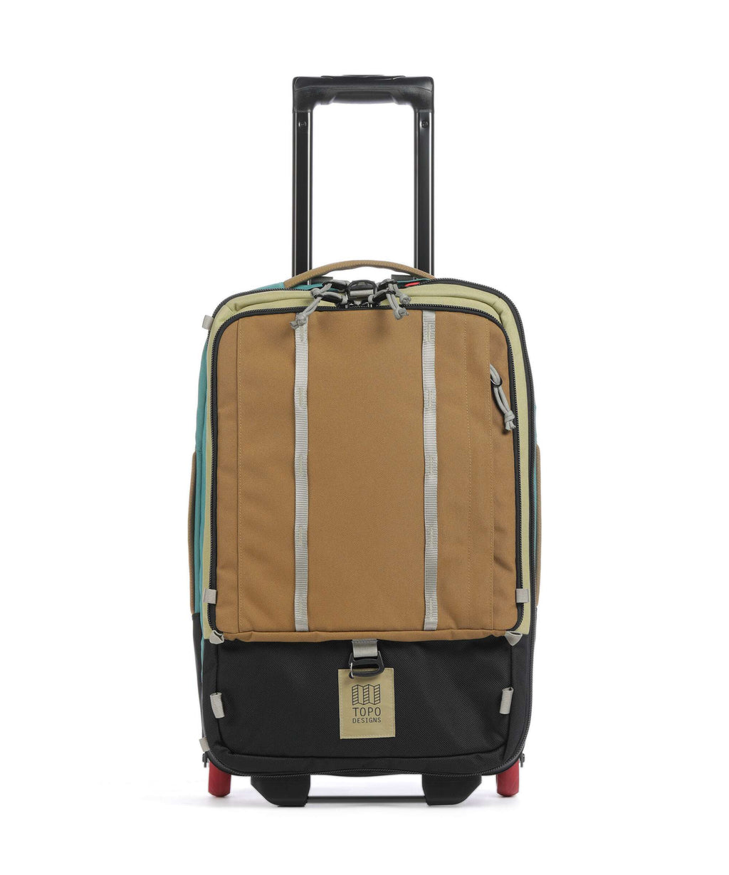 Topo Designs Global Backpack with wheels caribbean/dark khaki