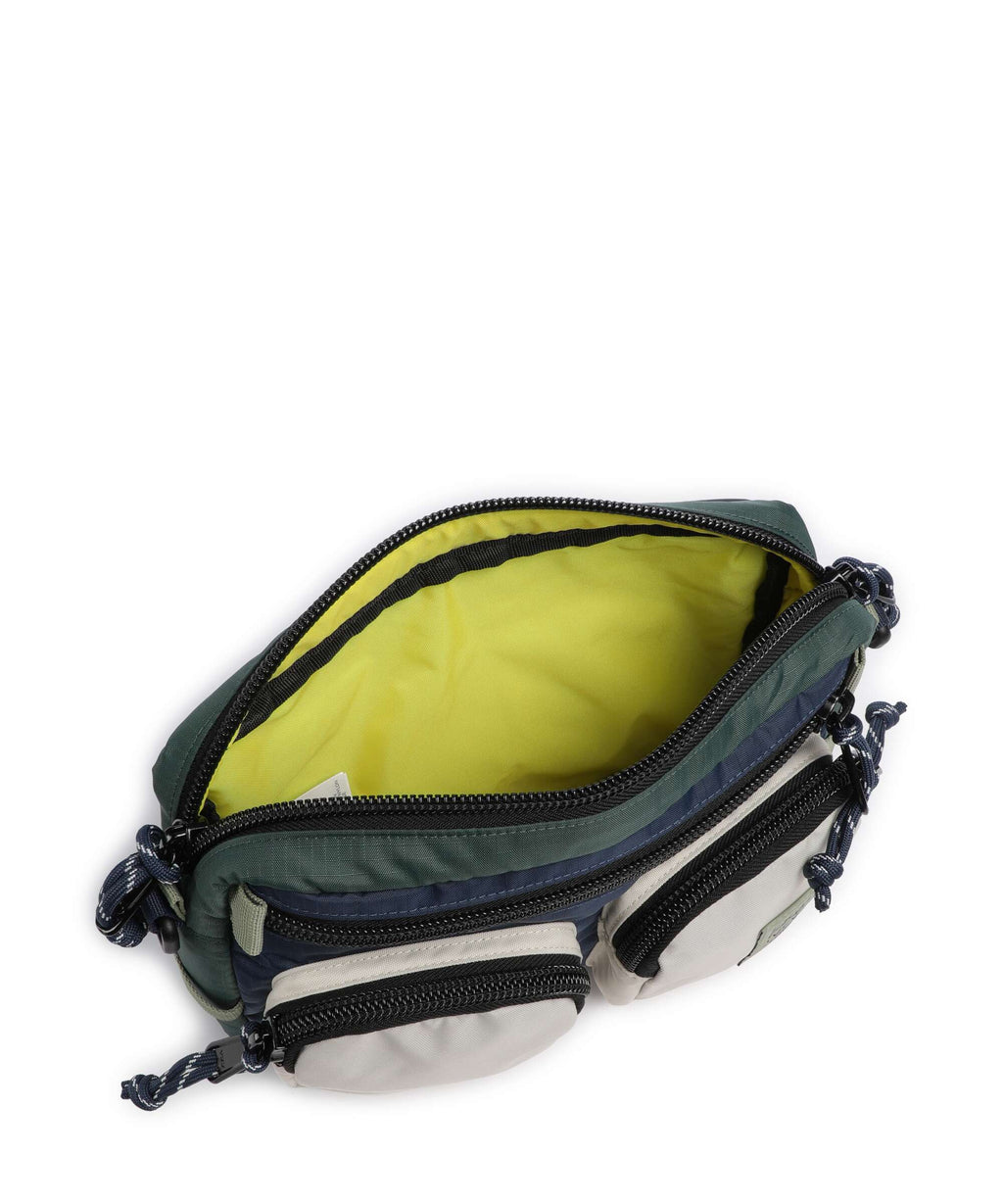 Topo Designs Block Crossbody bag forest/bone white