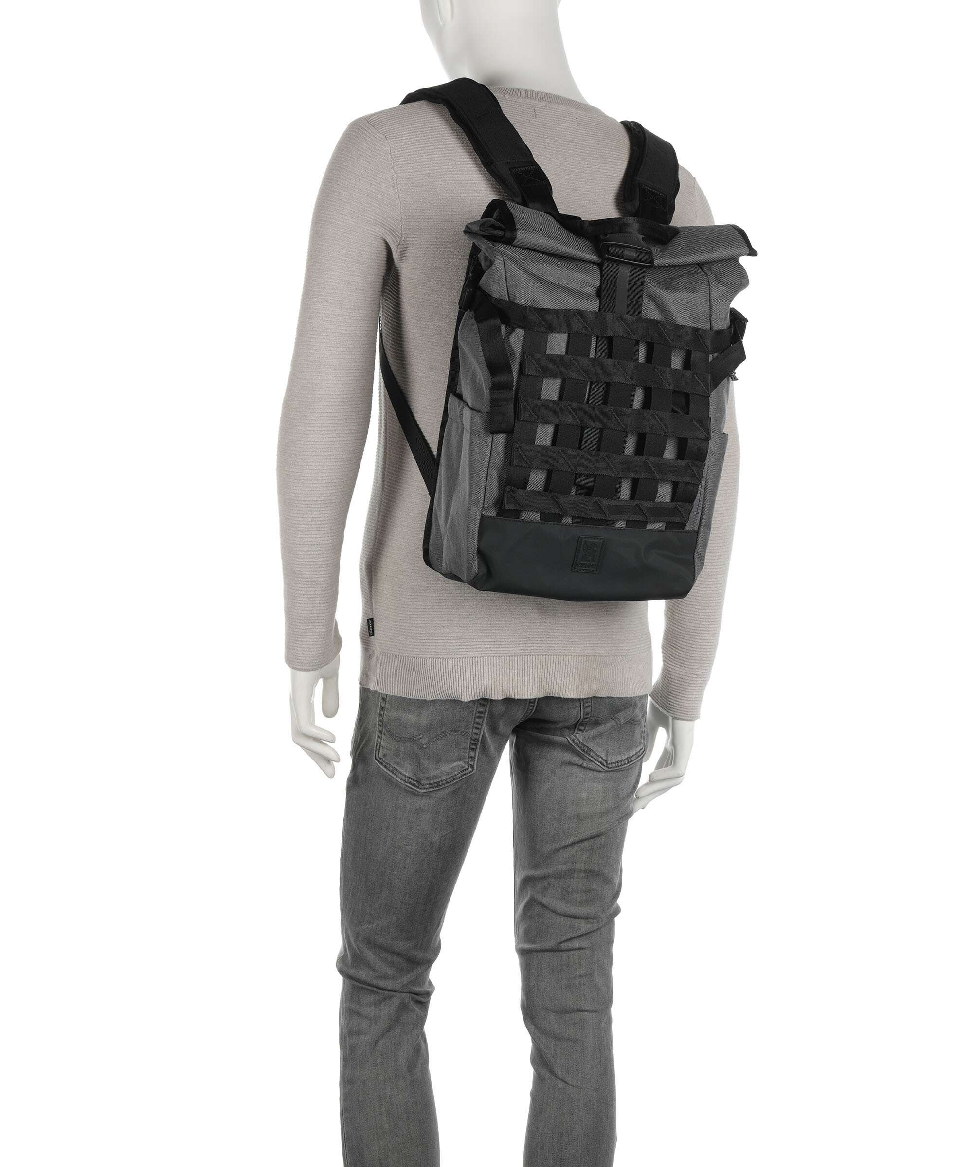 Chrome Barrage 18 Rolltop backpack amber