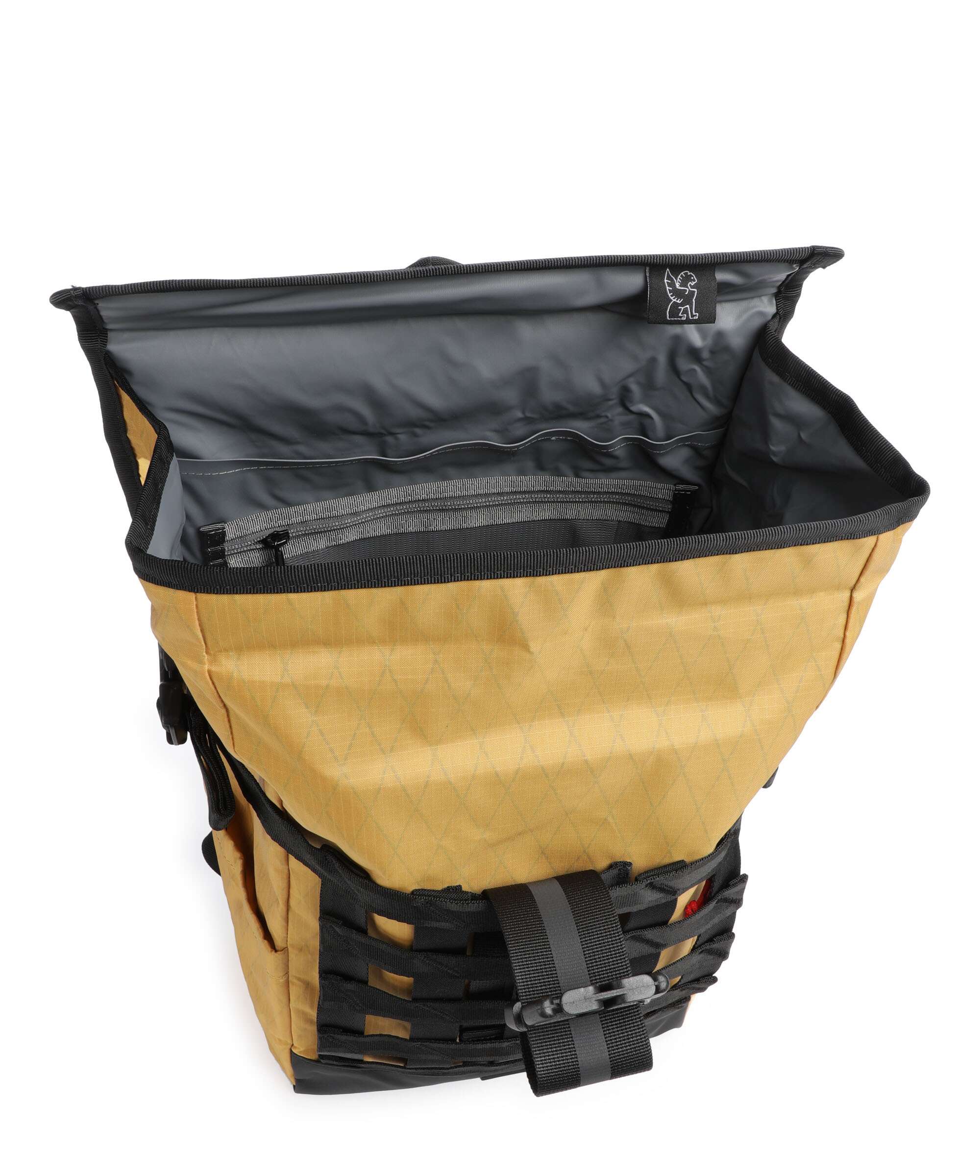 Chrome Barrage 18 Rolltop backpack amber