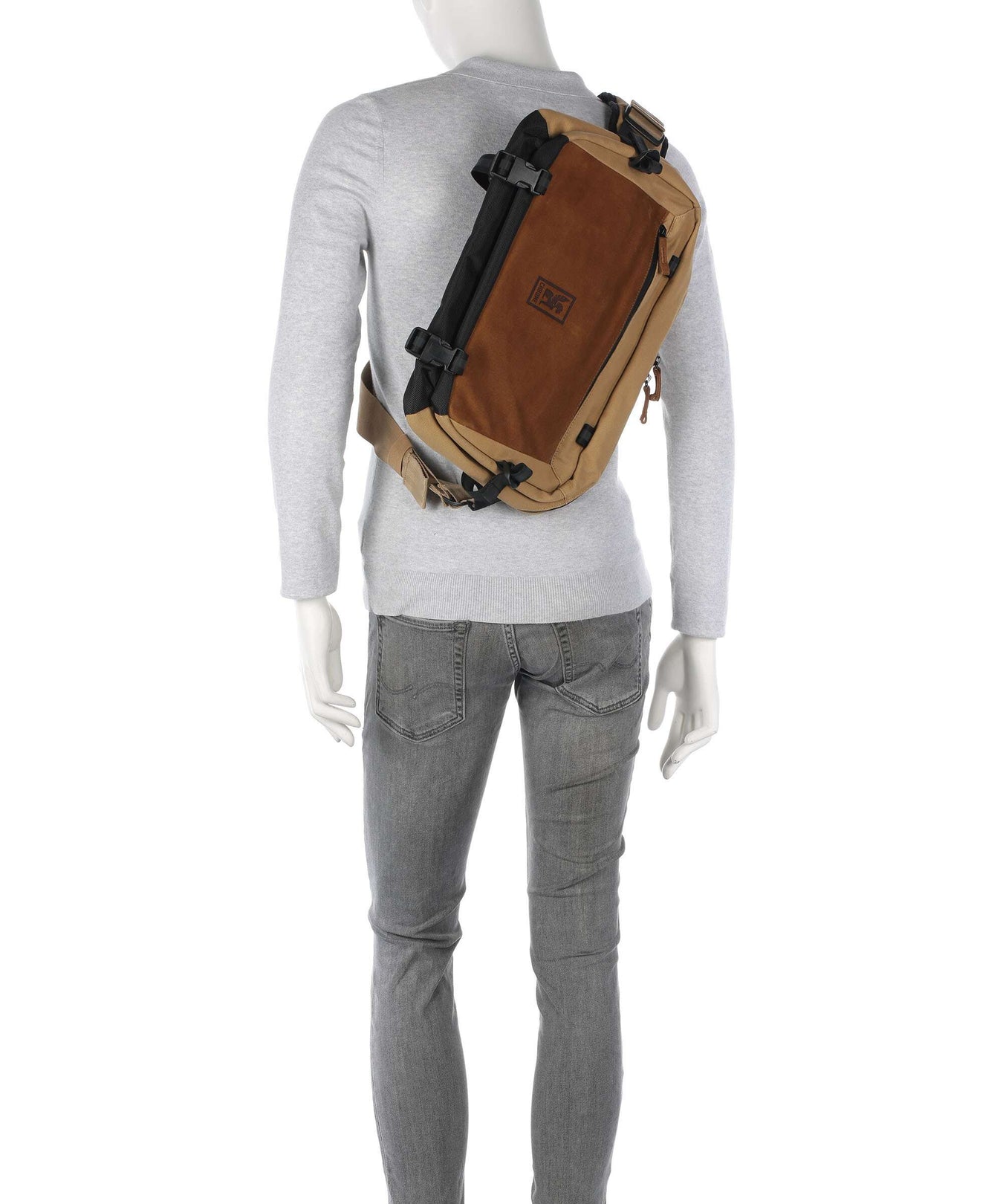 Chrome Kadet Max Suede Sling bag heritage