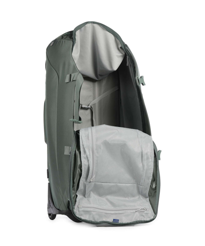 Osprey Sojourn Shuttle Travel bag with wheels koseret green