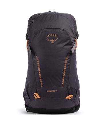 Osprey Hikelite 18 Mochila de senderismo purple ink/purple dusk/cheddar orange