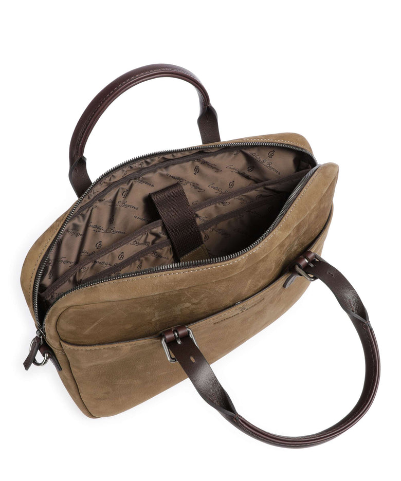 Castelijn & Beerens Veneto Briefcase taupe