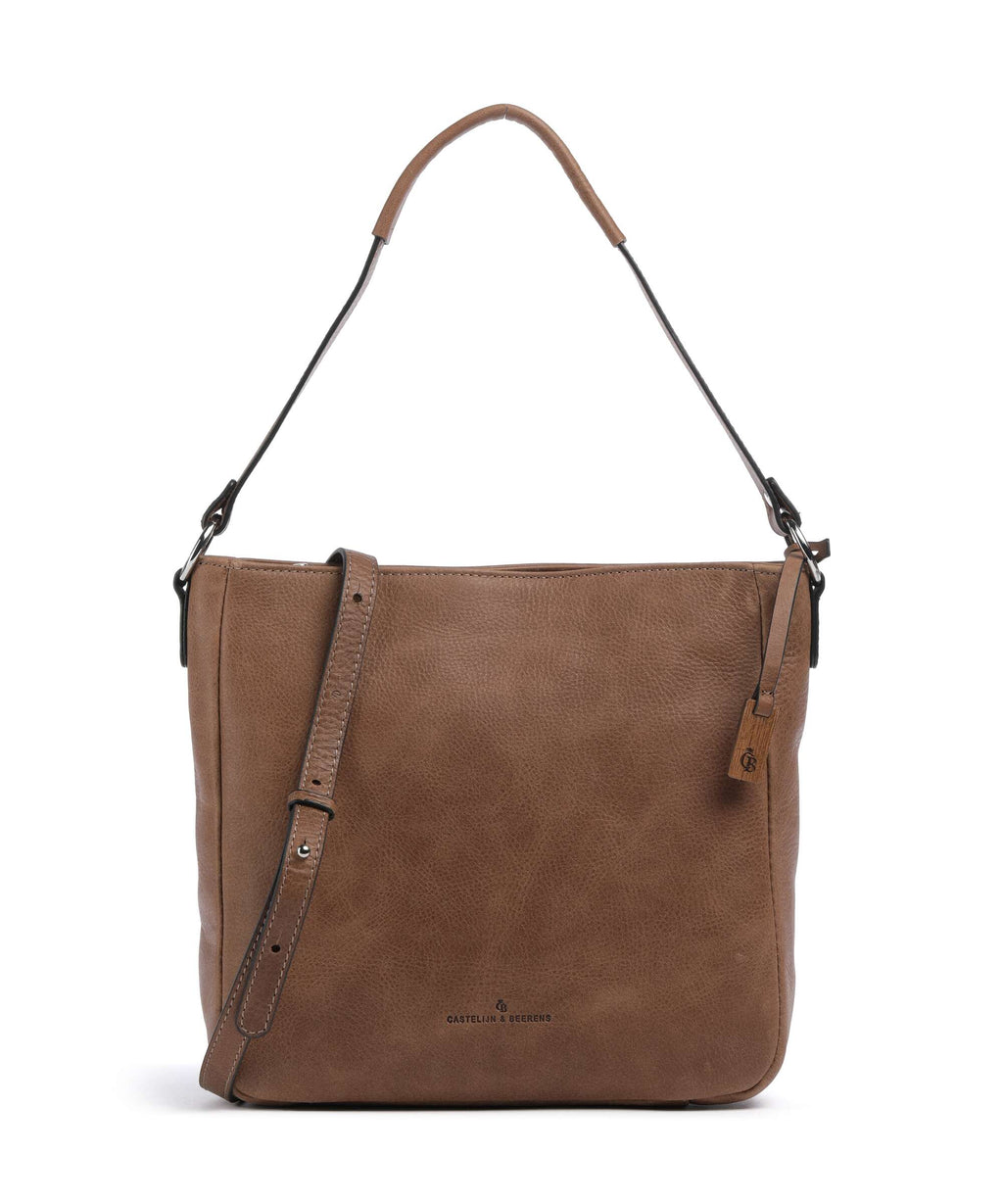 Castelijn & Beerens Carisma Hobo bag cognac