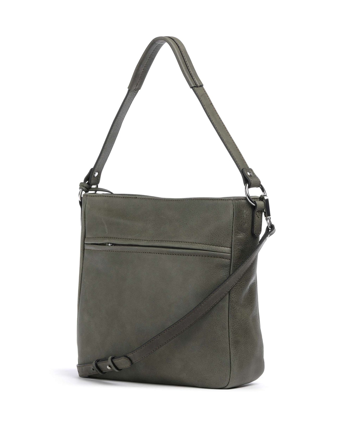 Castelijn & Beerens Carisma Hobo bag dark military