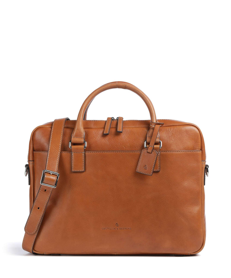 Castelijn & Beerens Heritage Briefcase light brown