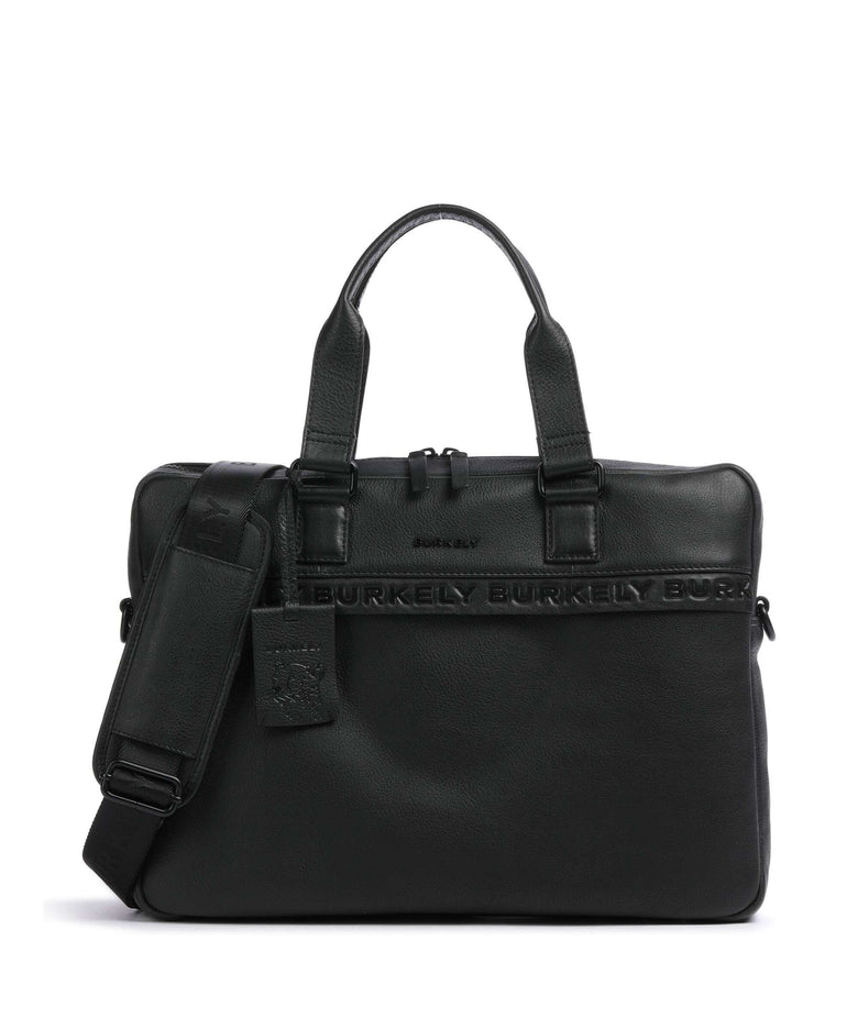 Burkely Minimal Mason Briefcase busy black