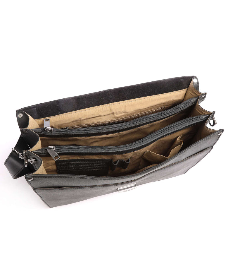 Burkely Vintage Dean Briefcase black
