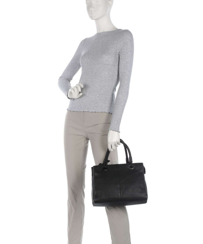 Burkely Radiant Raeven Handbag bonfire black