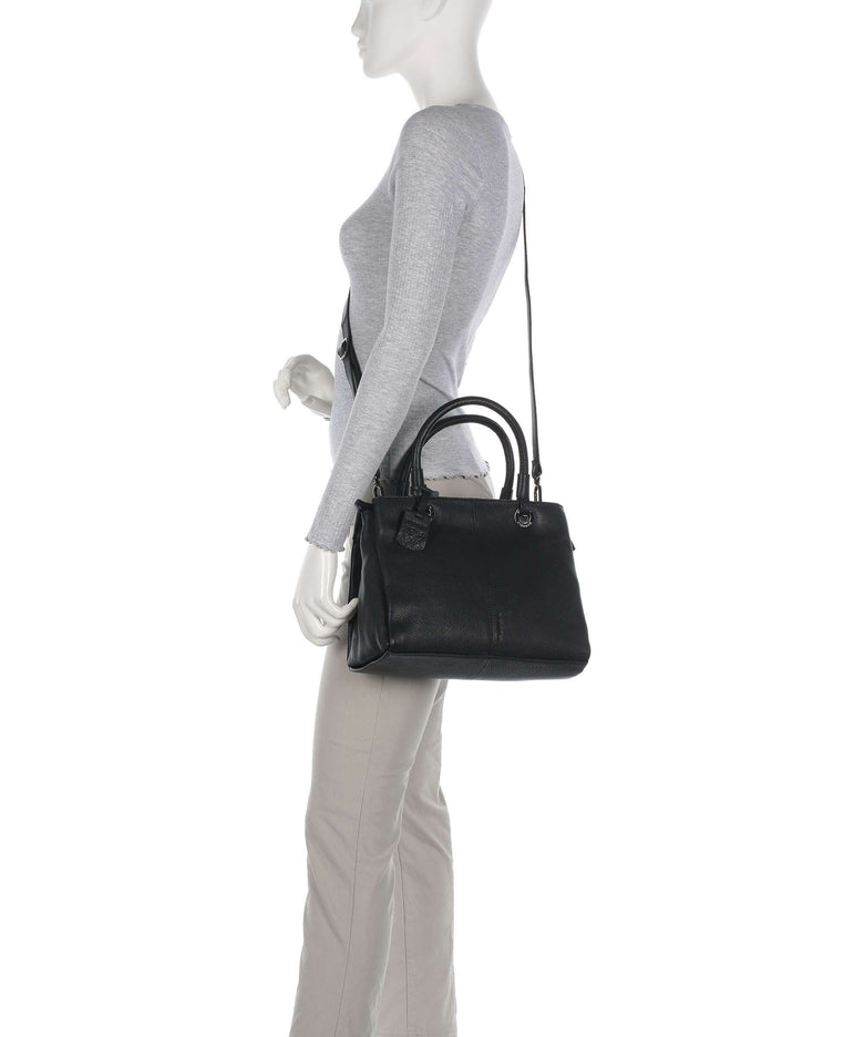 Burkely Radiant Raeven Handbag bonfire black