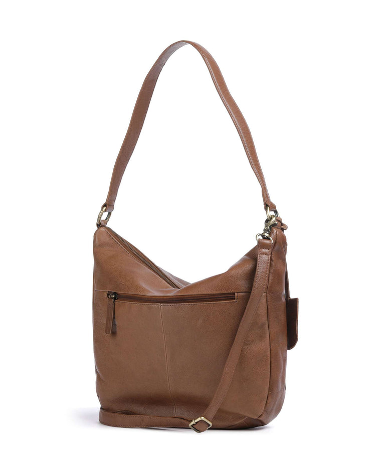 Burkely Natural Norah Hobo bag coco/cognac