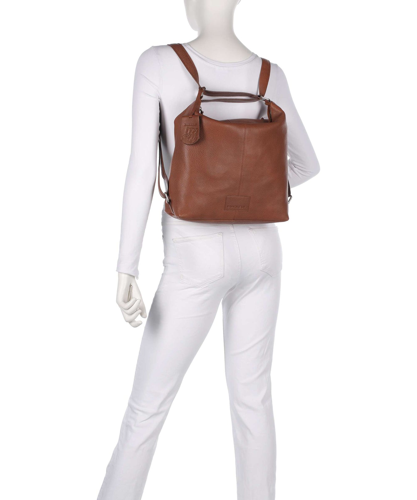 Burkely Soft Skylar Backpack bag chestnut