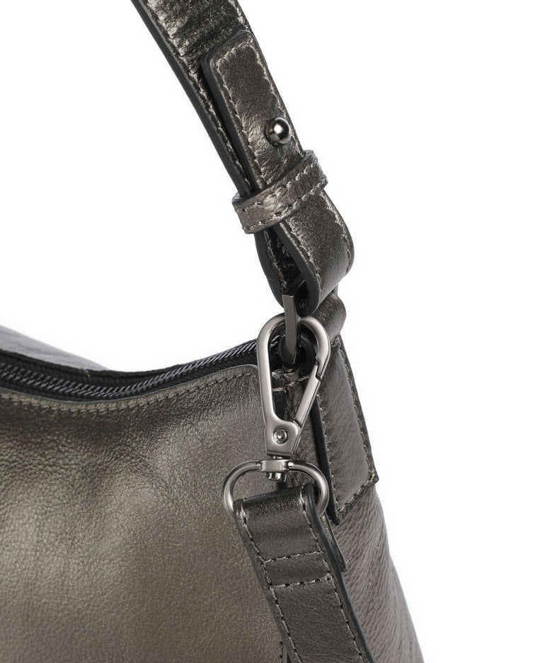 Burkely Creased Crystal Shoulder bag gunmetal