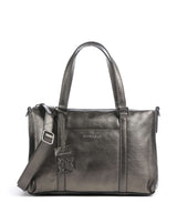 Burkely Creased Crystal Bolso de mano gunmetal