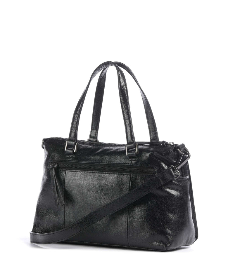 Burkely Creased Crystal Handbag black