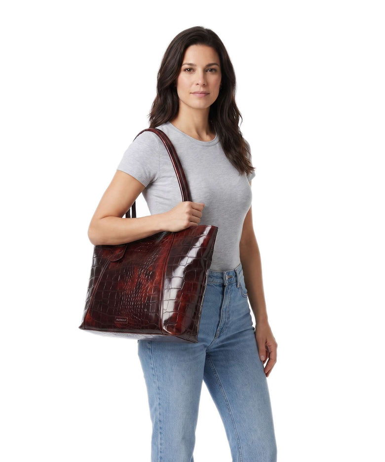 Burkely Cool Colbie Tote bag burgundy patent