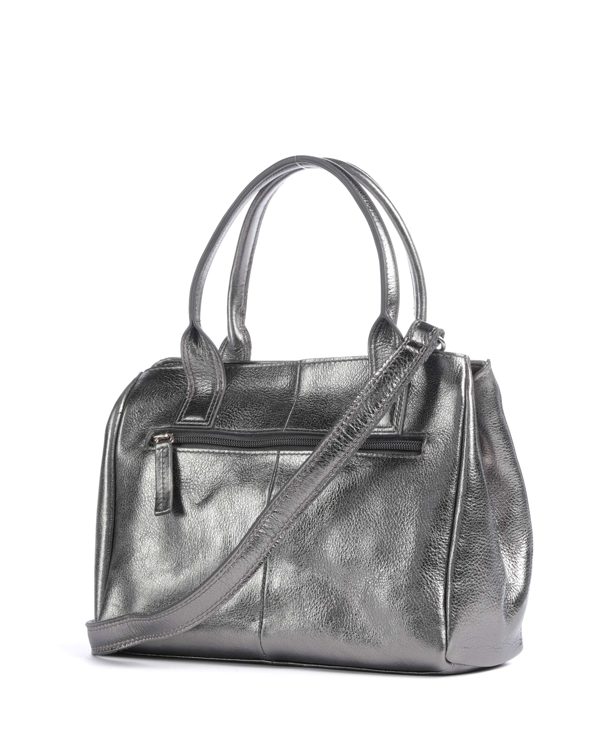 Burkely Soft Skylar Handbag gun metal