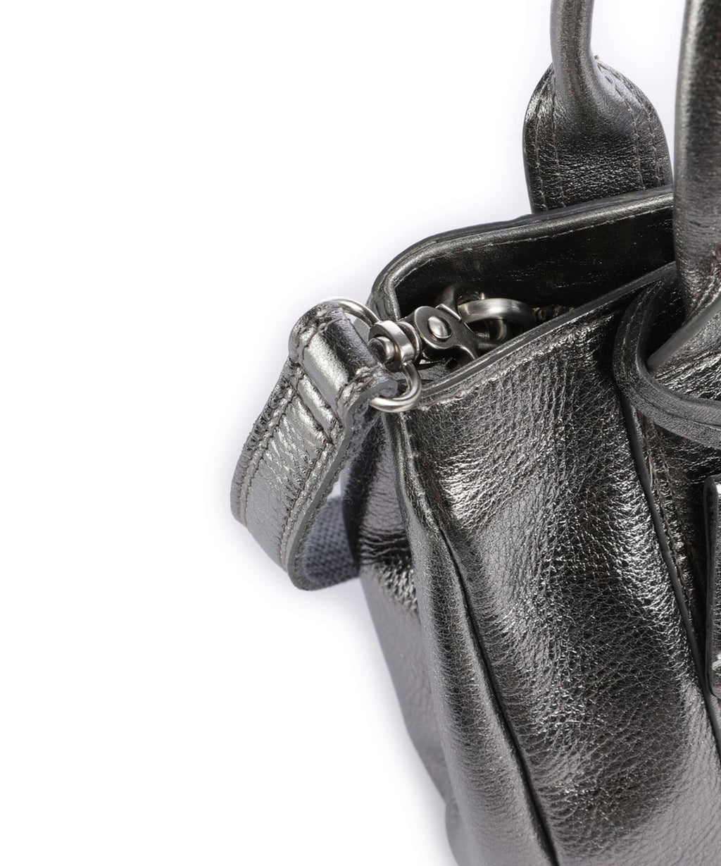 Burkely Soft Skylar Handbag gun metal