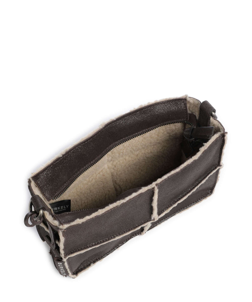 Burkely Lana Crossbody bag dark brown