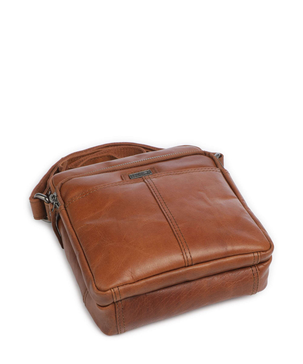 Spikes & Sparrow Bronco Vermont Crossbody bag brandy