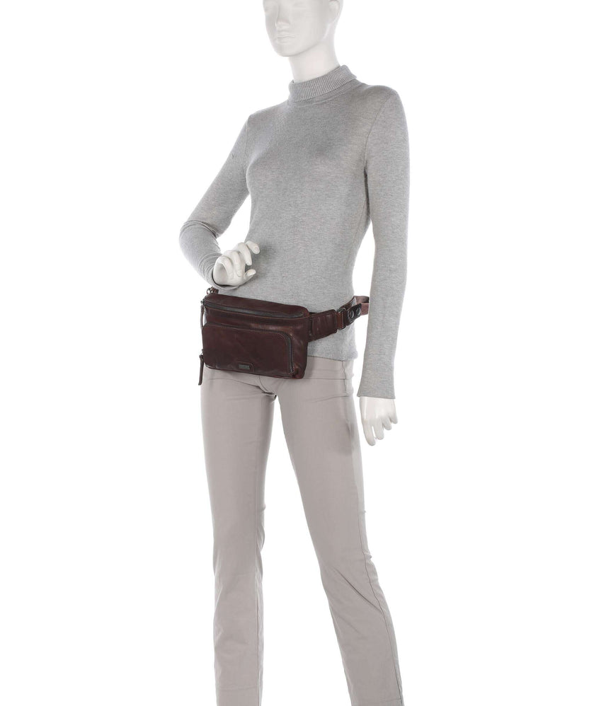 Spikes & Sparrow Bronco Fanny pack dark brown