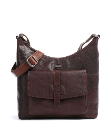 Spikes & Sparrow Bronco Bolso de hobo dark brown