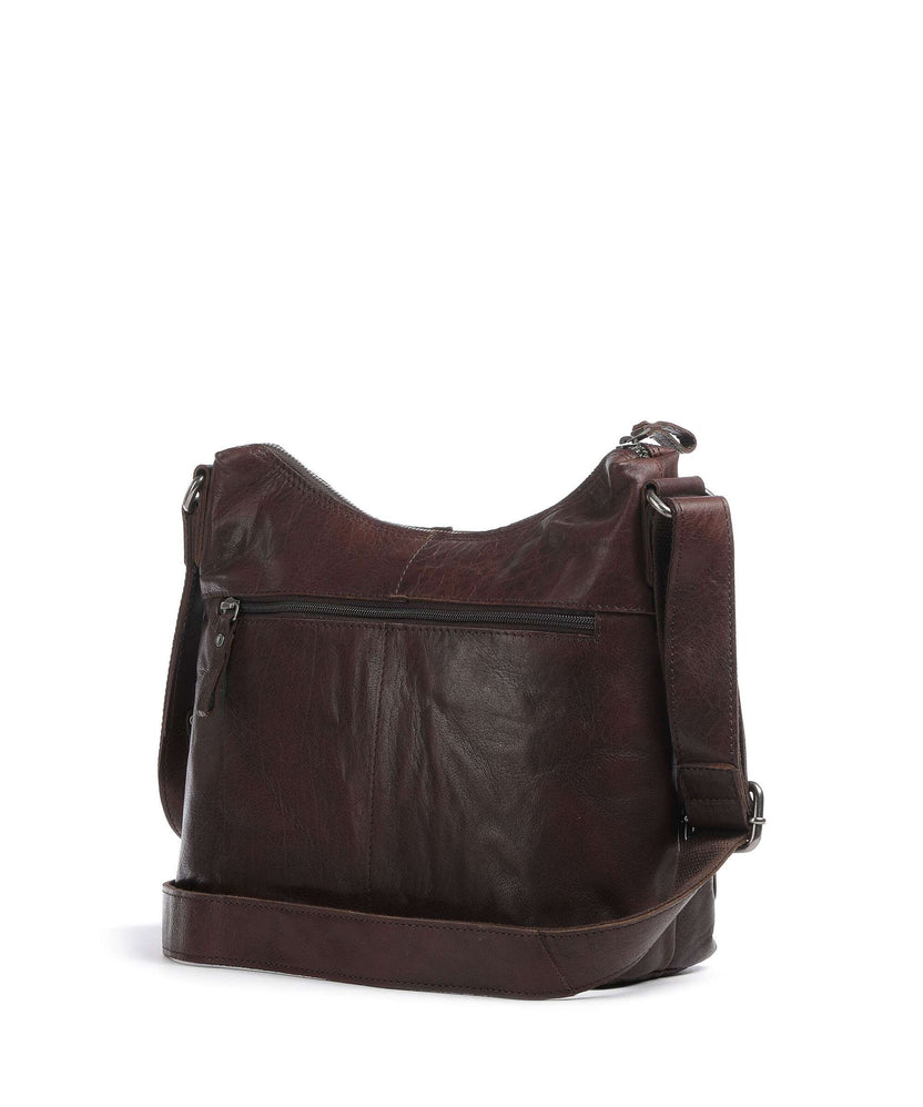 Spikes & Sparrow Bronco Hobo bag dark brown