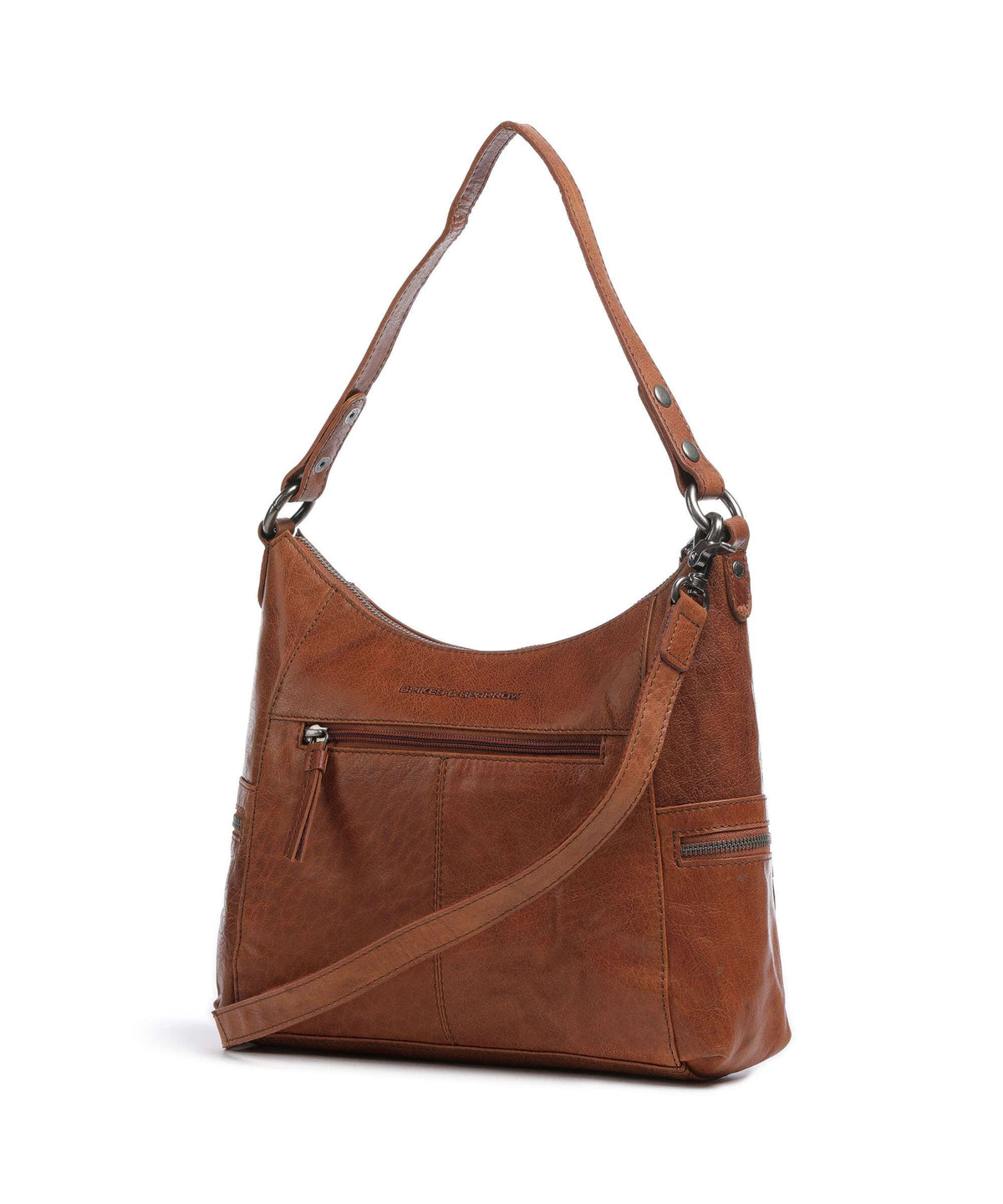 Spikes & Sparrow Bronco Hobo bag brandy