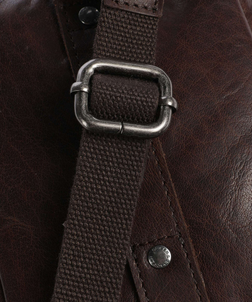 Spikes & Sparrow Bronco Miami Sling bag dark brown