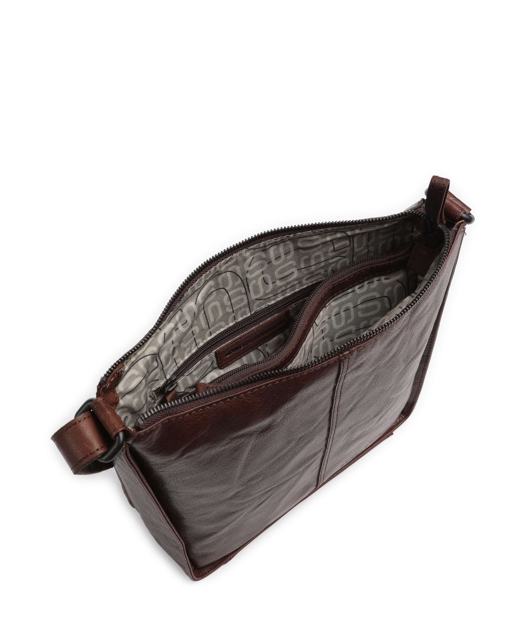Spikes & Sparrow Bronco Titia Crossbody bag dark brown