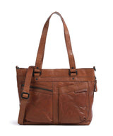 Spikes & Sparrow Bronco José Bolso de hombro brandy