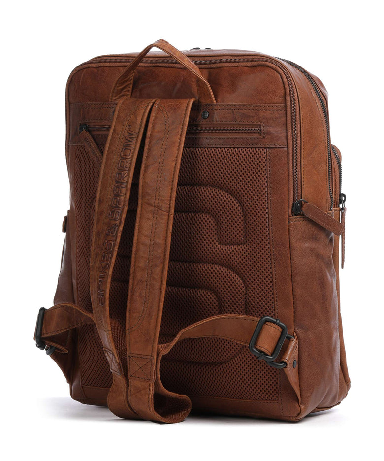 Spikes & Sparrow Bronco Mitch Backpack brandy