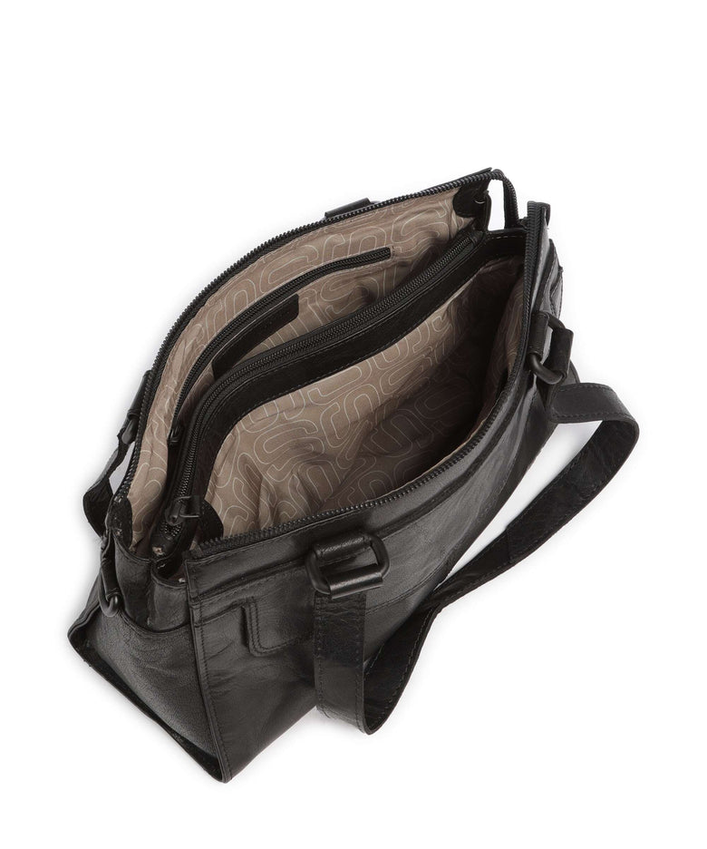 Spikes & Sparrow Bronco Amity Shoulder bag schwarz