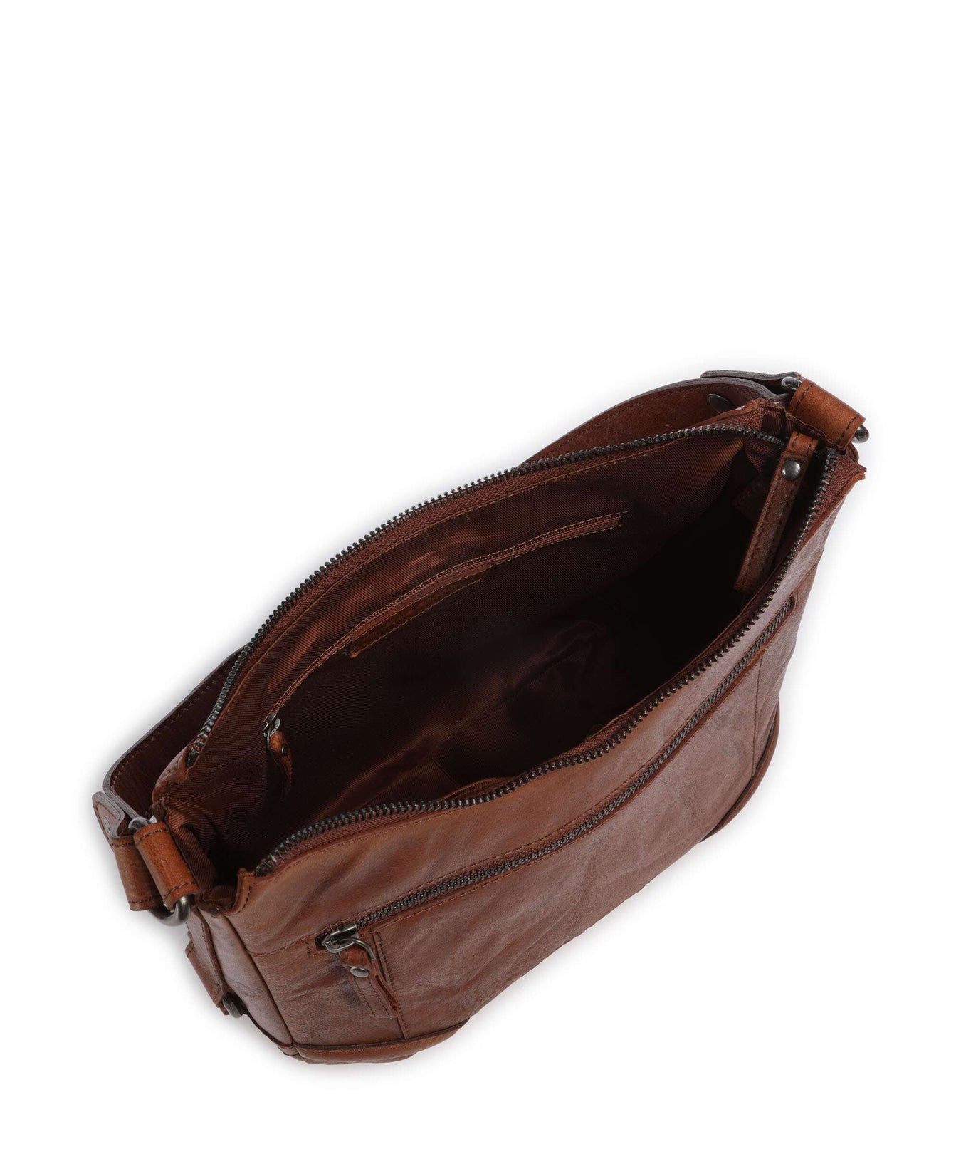 Spikes & Sparrow Bronco Candee Hobo bag brandy