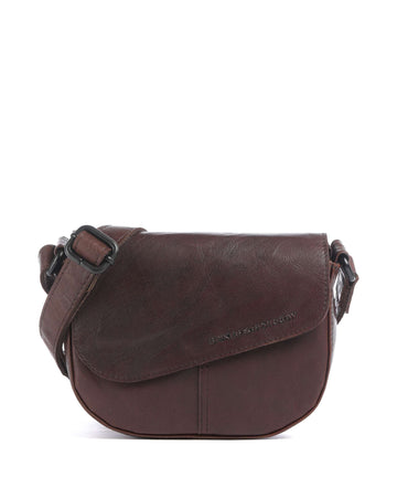 Spikes & Sparrow Bronco Genya Bandolera dark brown