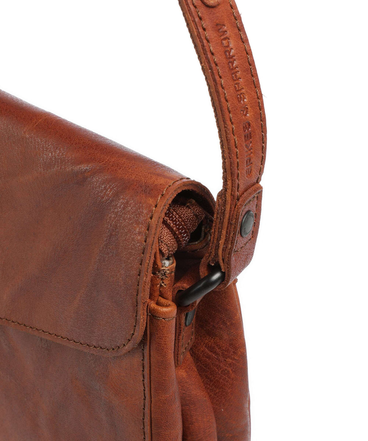 Spikes & Sparrow Bronco Carline Crossbody bag brandy